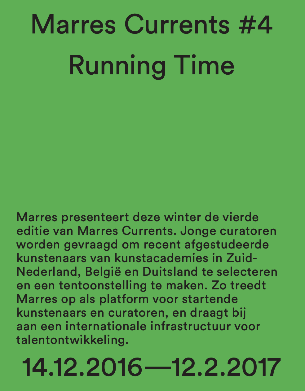 Currents #4: Running Time Currents #4: Running Time