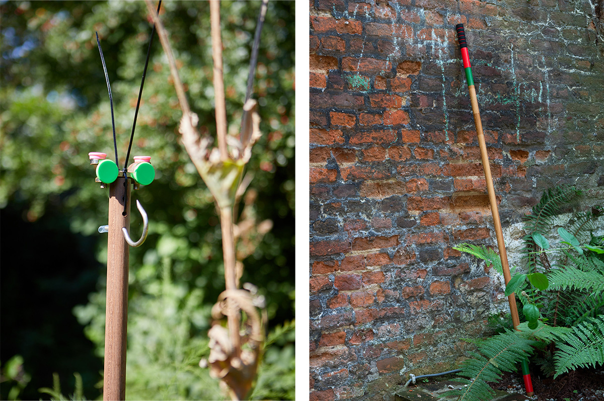 ‘I’ Stok-sculpturen van Martin Brandsma