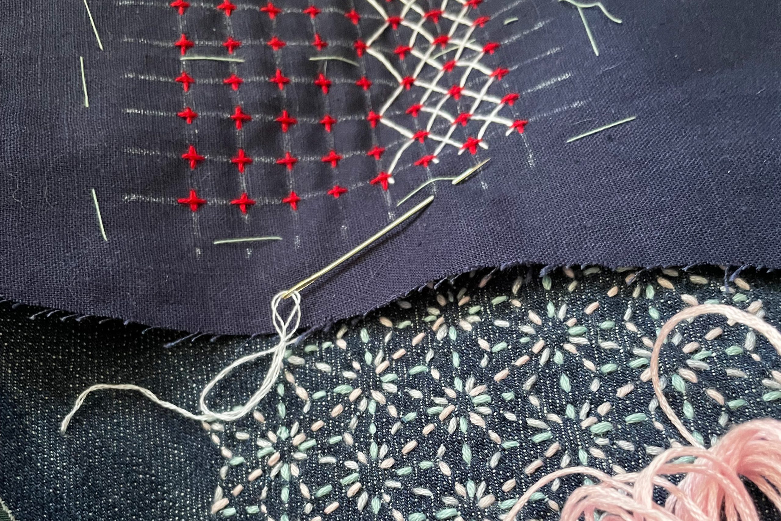 Beginner’s Sashiko workshop by Textile Textiel