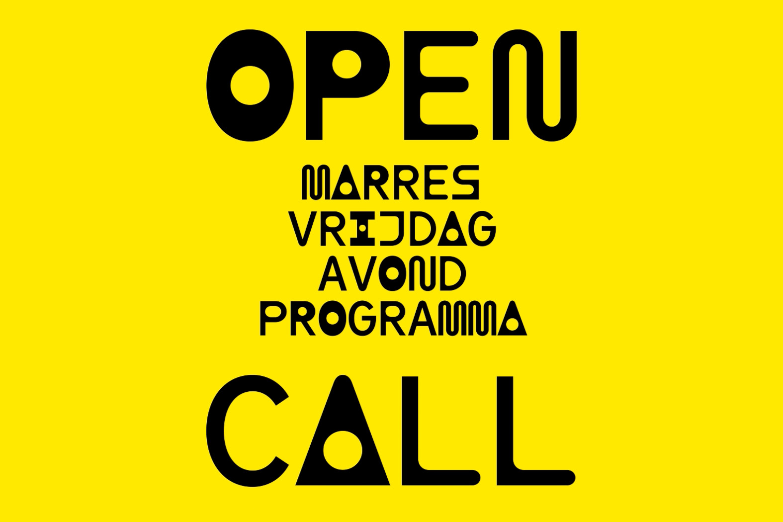 Open Call_NL_32