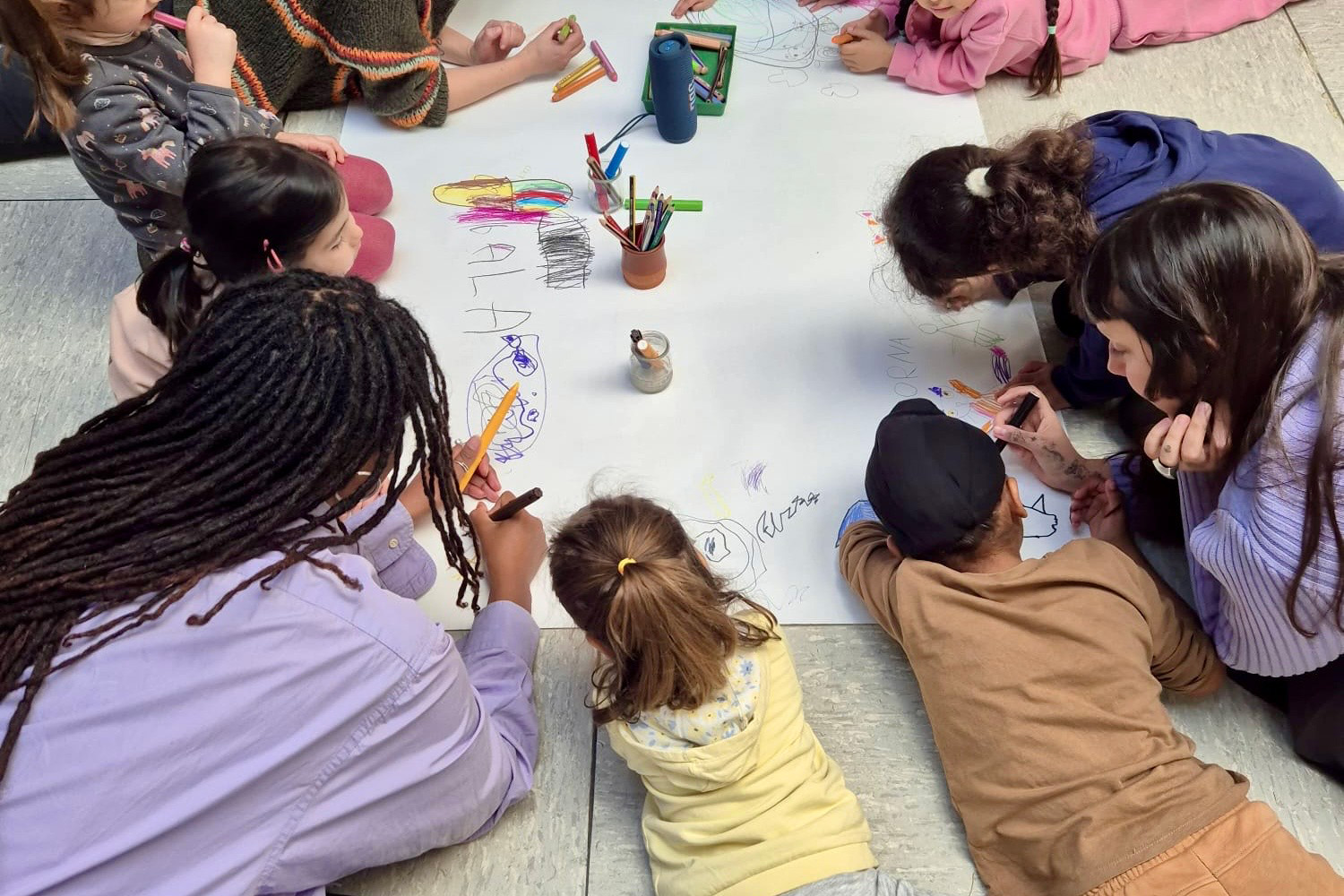 Listening Letters: Family workshop (5+) with Maguette Dieng